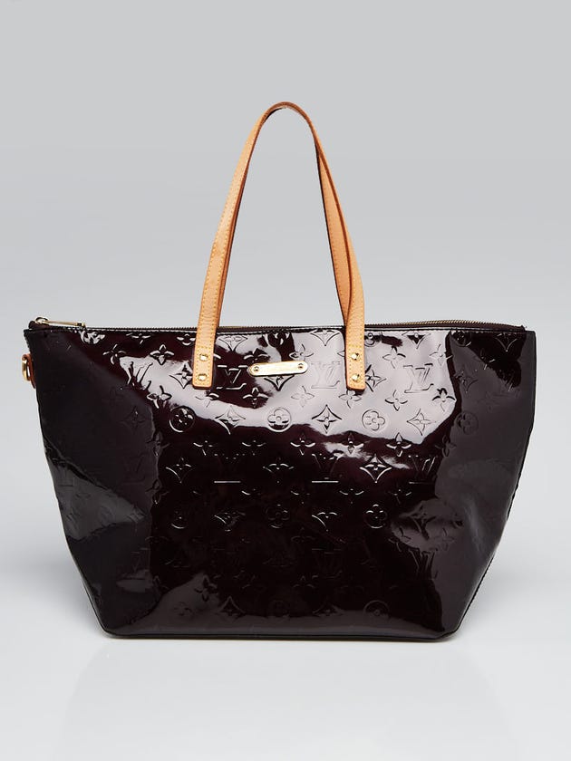 Louis Vuitton Amarante Monogram Vernis Bellevue GM Bag