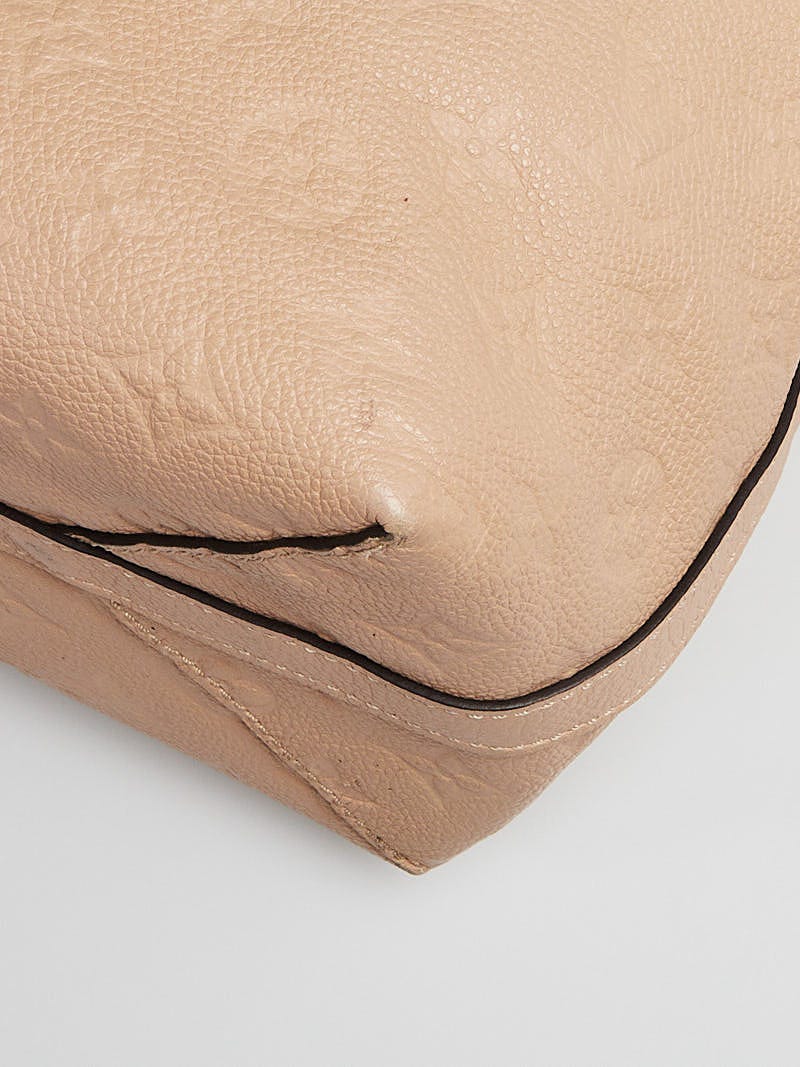 Louis Vuitton Beige Rose Empreinte Leather Trocadero Bag - Yoogi's