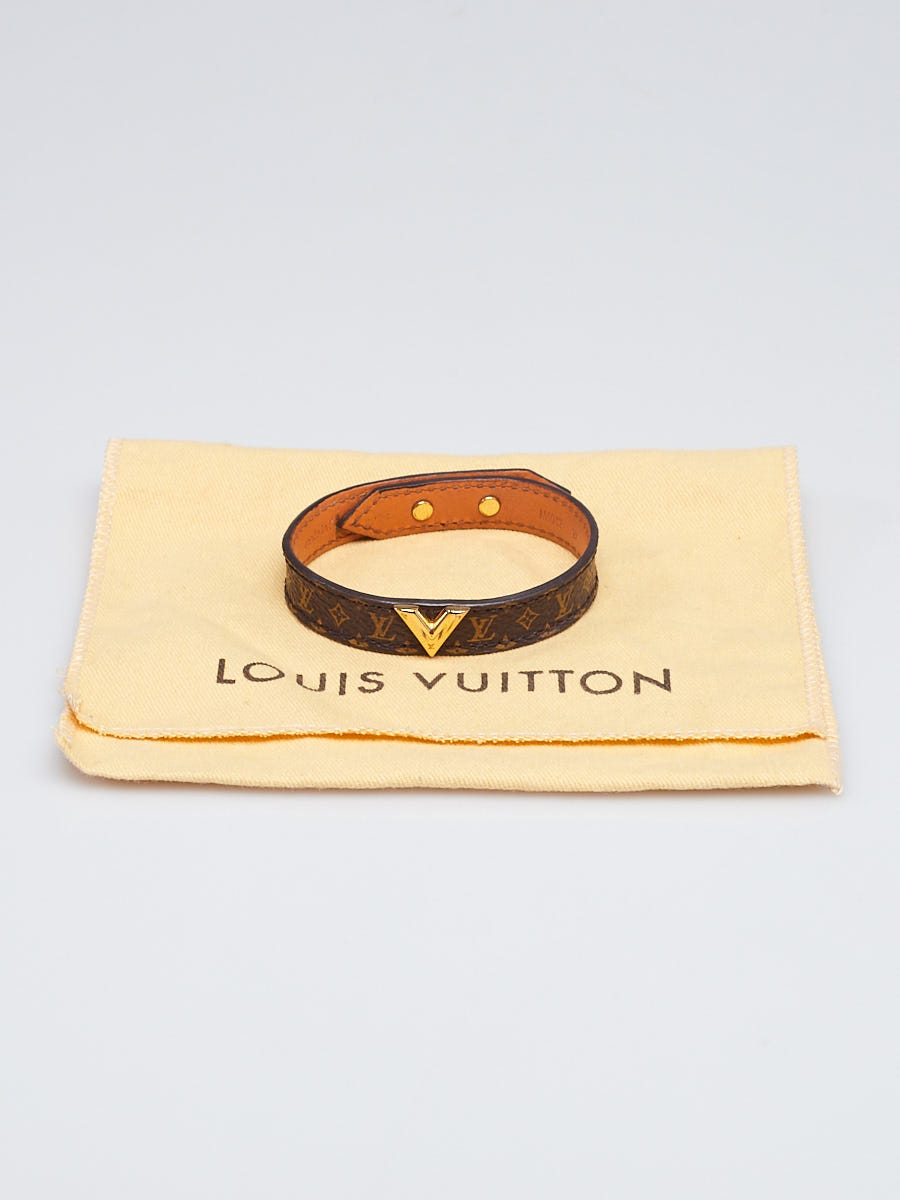 Louis Vuitton Monogram Essential V Bracelet - Preloved LV Bracelet CA