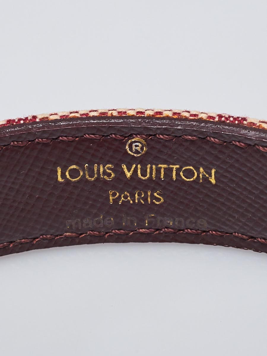 Louis Vuitton, Jewelry, Louis Vuitton Leather Monogram Millennium Wish  Bracelet