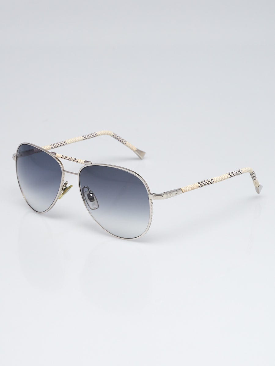 Louis Vuitton Damier Azur Canvas Conspiration Pilote Sunglasses