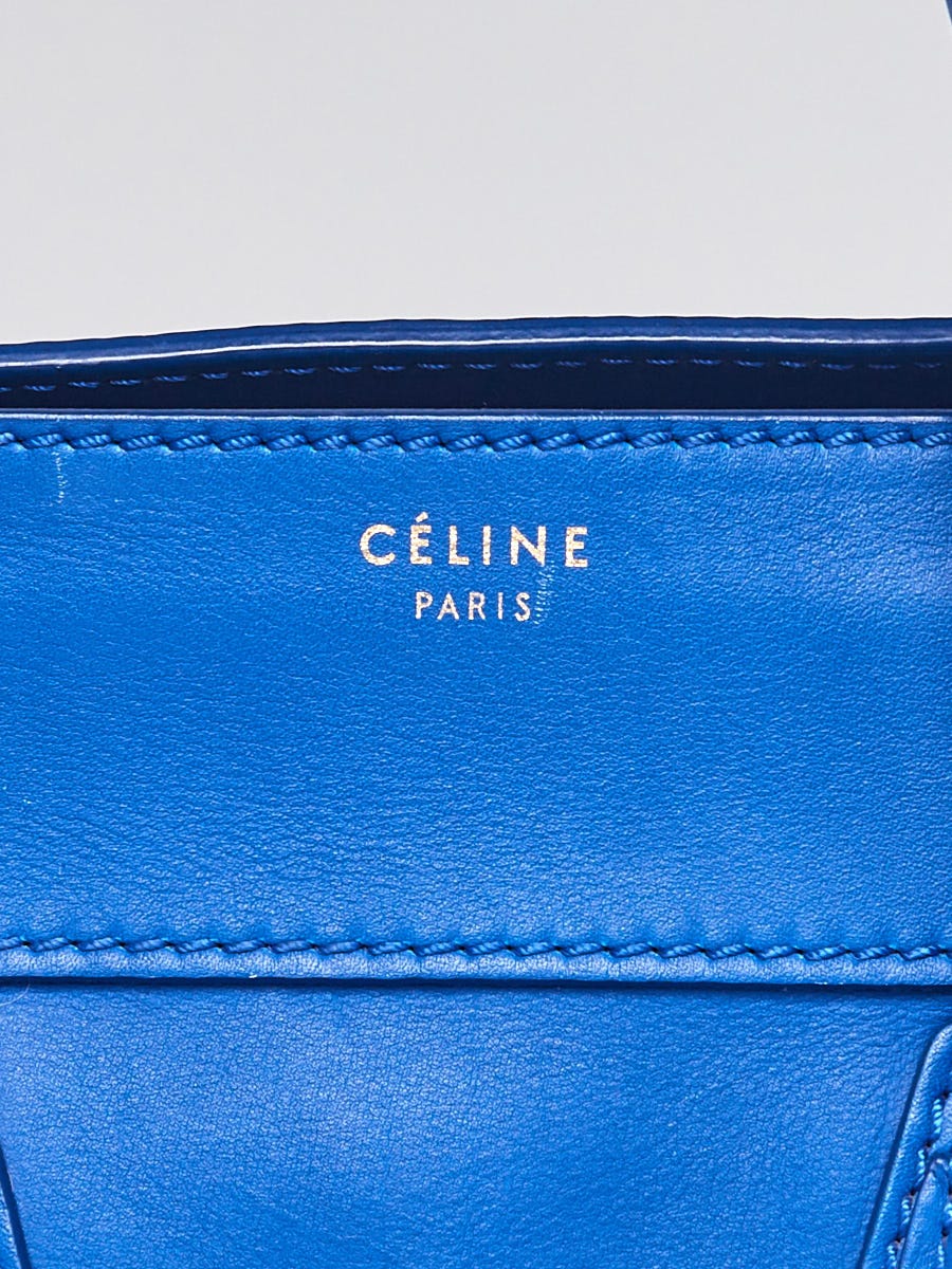 Céline CELINE LUGGAGE MINI CABAS HANDBAG IN BEIGE GRAINED LEATHER LEATHER  HAND BAG ref.617147 - Joli Closet