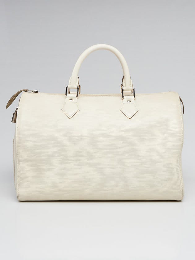 Louis Vuitton Ivory Epi Leather Speedy 30 Bag