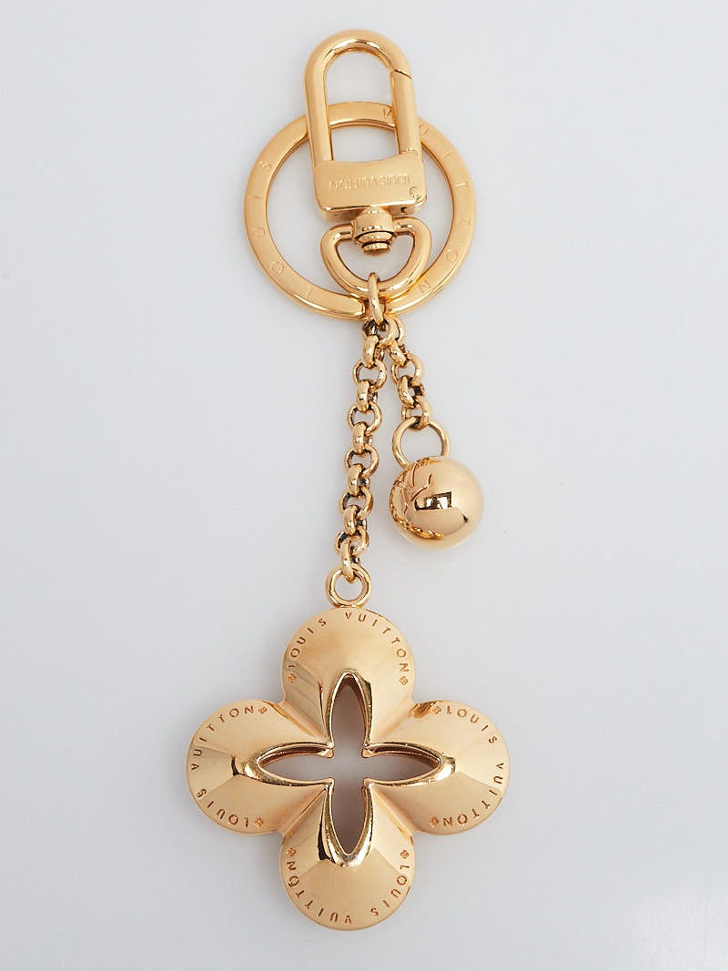 Louis Vuitton Goldtone Trunks & Bags Key Holder and Bag Charm - Yoogi's  Closet