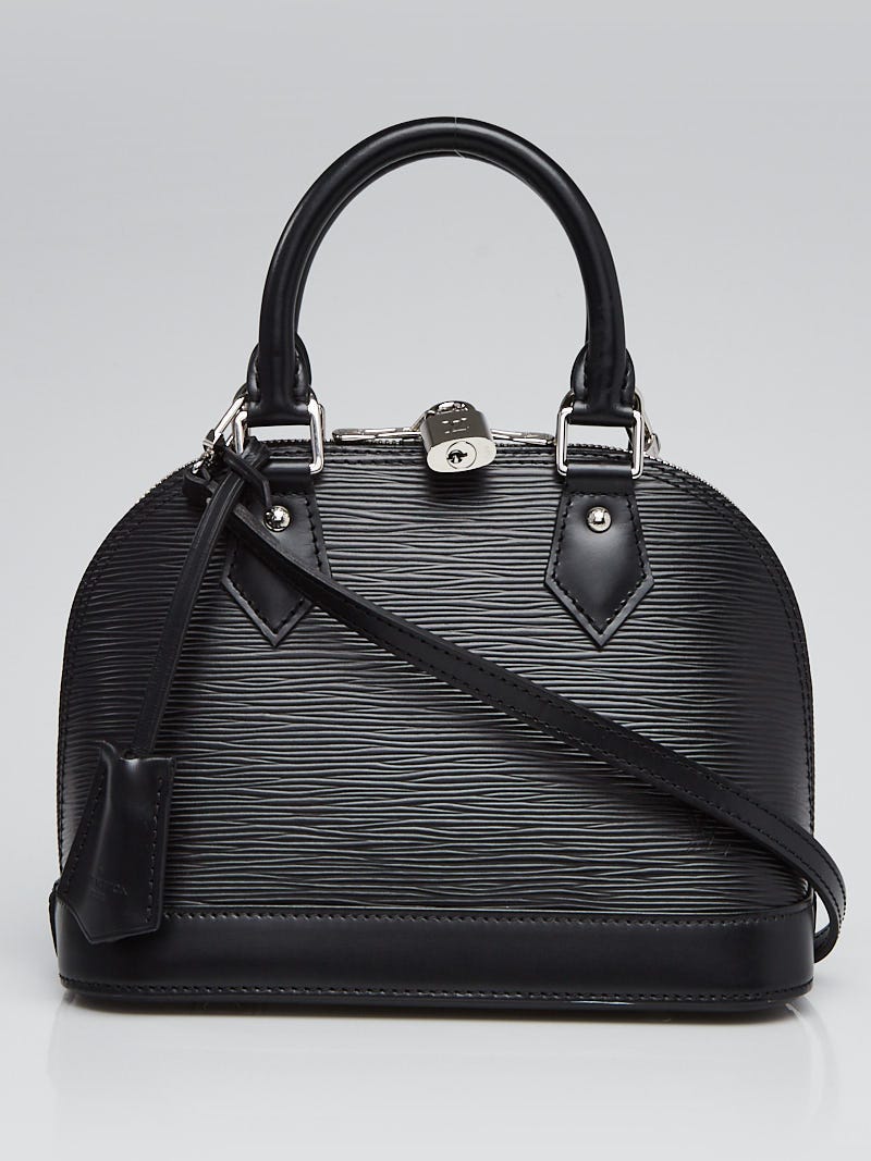 Louis Vuitton Alma BB Black Epi Leather