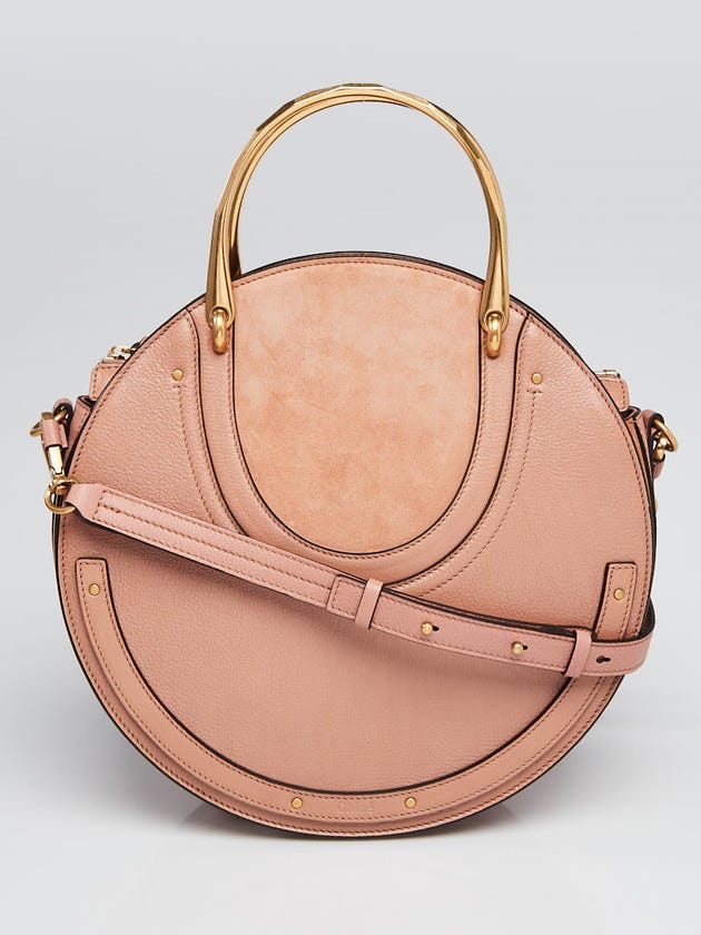 Chloe Nougat Goatskin and Calfskin Leather Pixie Medium Bag