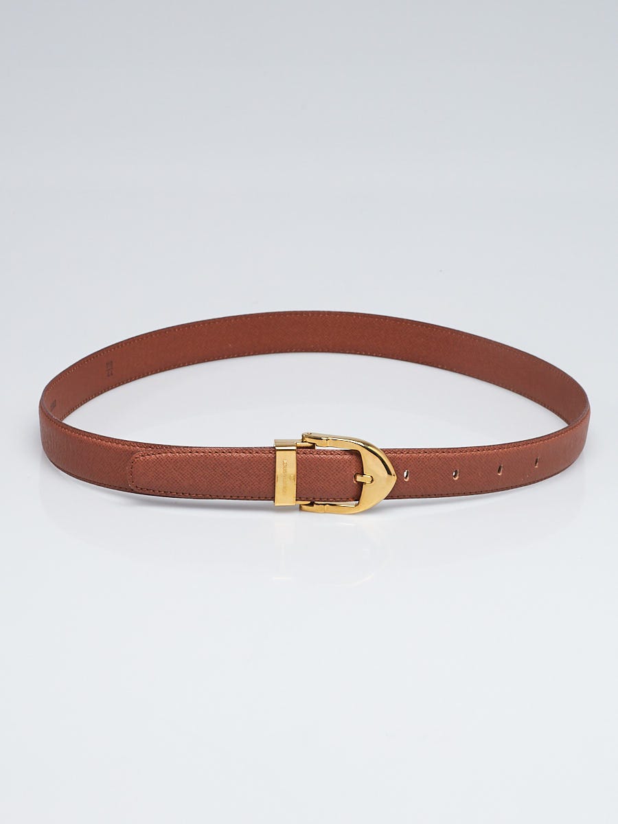 Louis Vuitton, Accessories, Louis Vuitton Taiga Belt