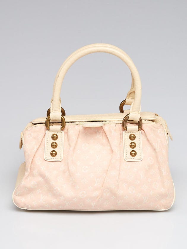 Louis Vuitton Rose Monogram Mini Lin Trapeze PM Bag