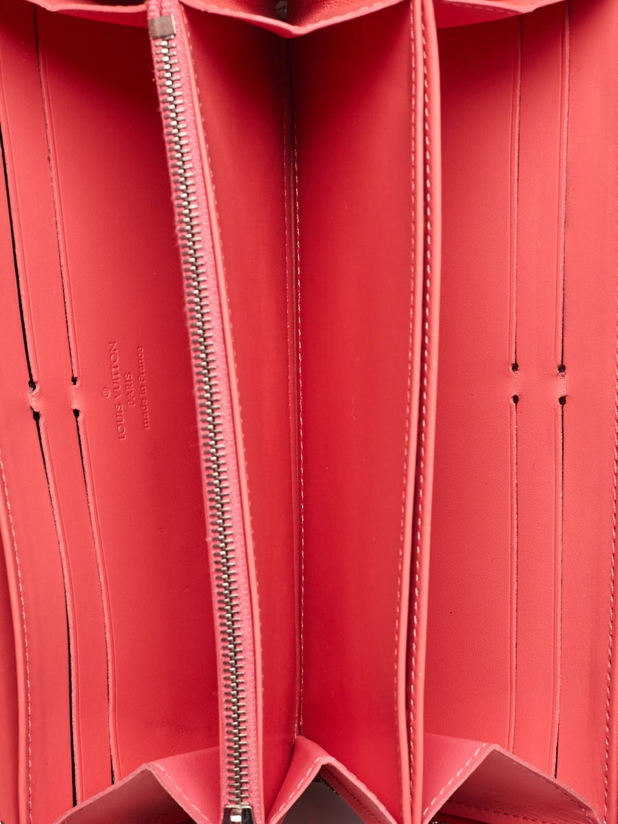 Louis Vuitton - Poppy rayures Monogram Vernis Zippy