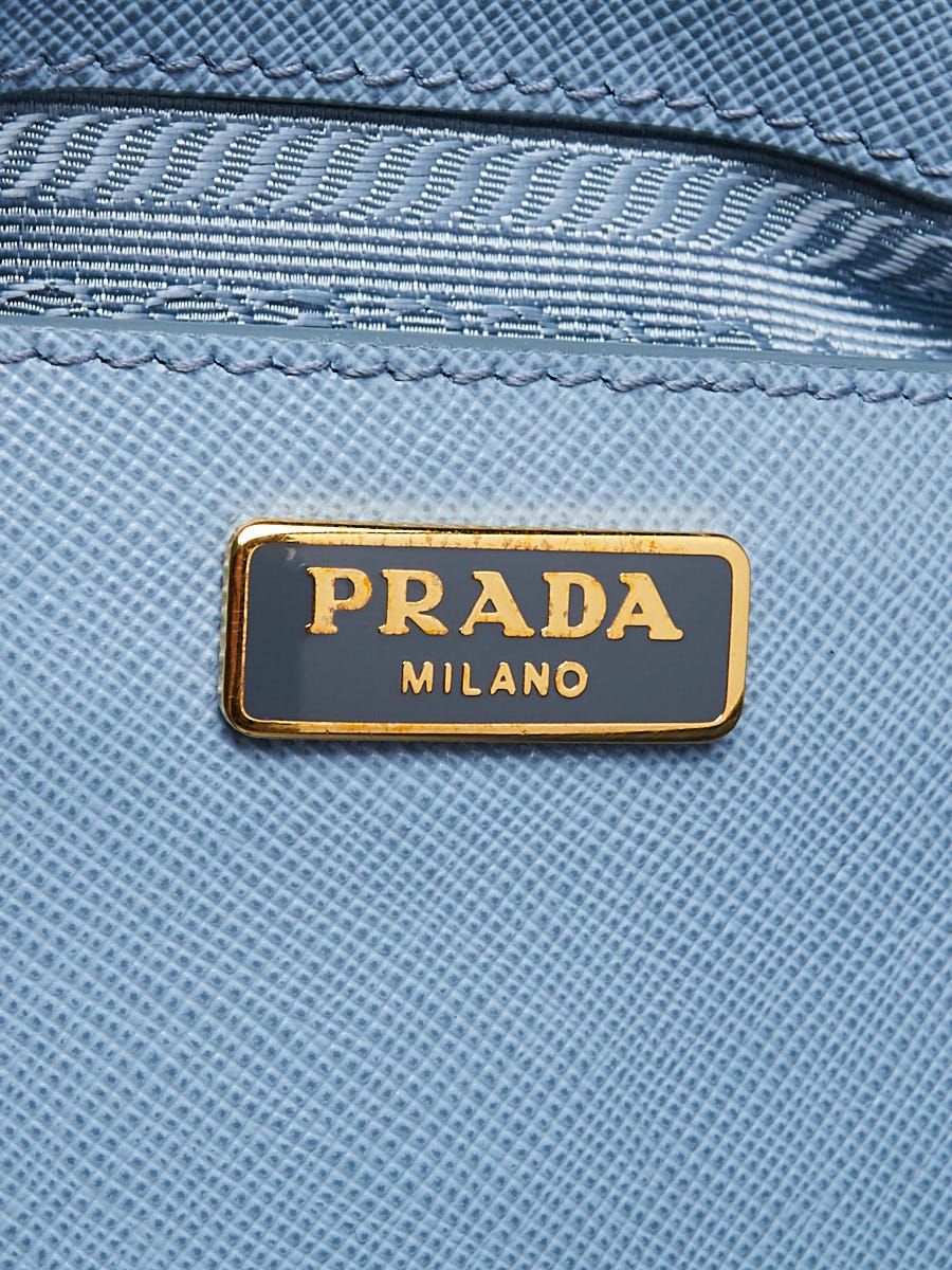 PRADA Hand bag SAFFIANO LUX Leather CROMO BL0851