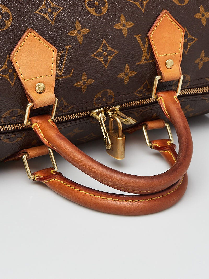 Louis Vuitton Monogram Canvas Speedy Bandouliere 35 Bag | Yoogi's