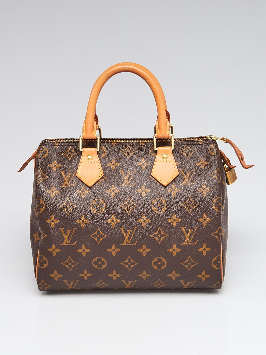 Louis Vuitton Limited Edition Monogram Canvas Match Speedy Bandouliere 25  Bag - Yoogi's Closet