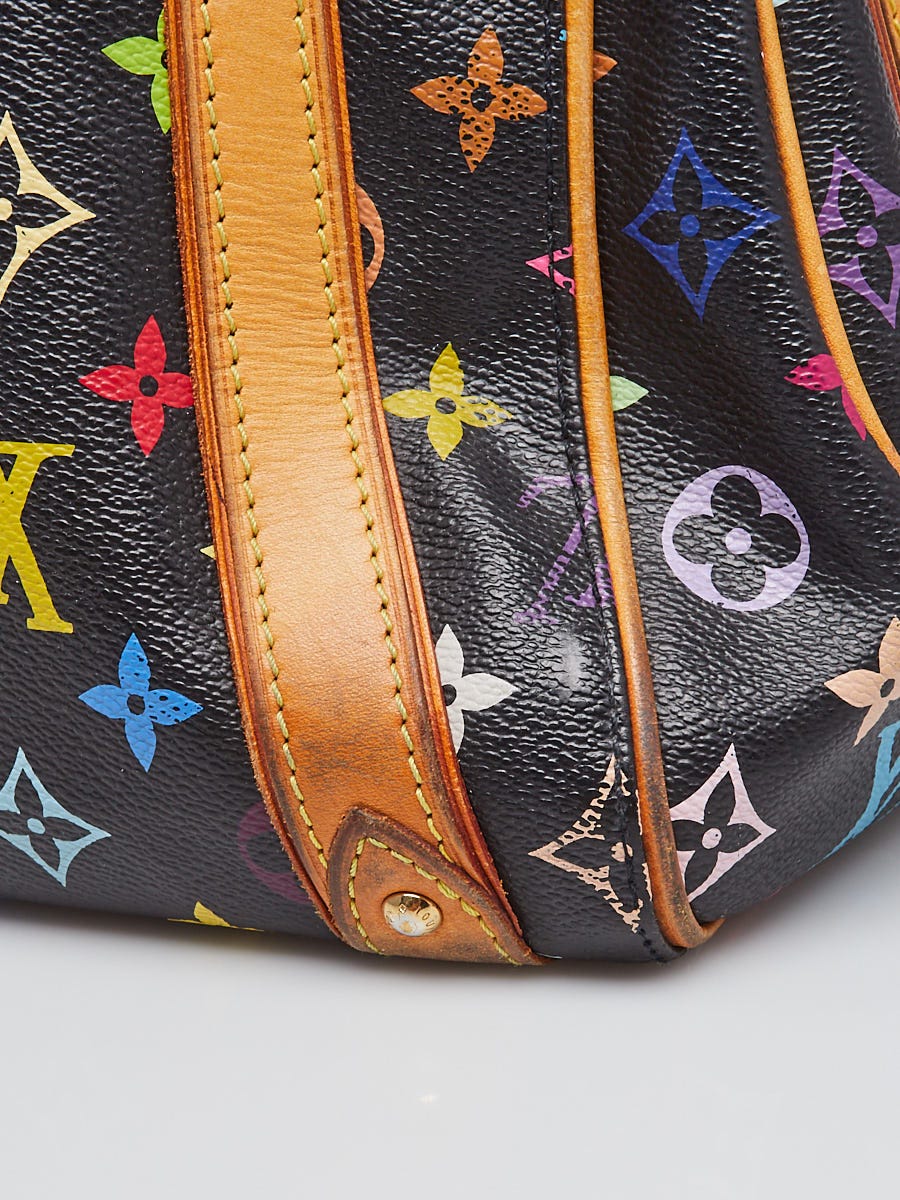 Louis Vuitton Black Monogram Multicolor Canvas Priscilla Bag - Yoogi's  Closet