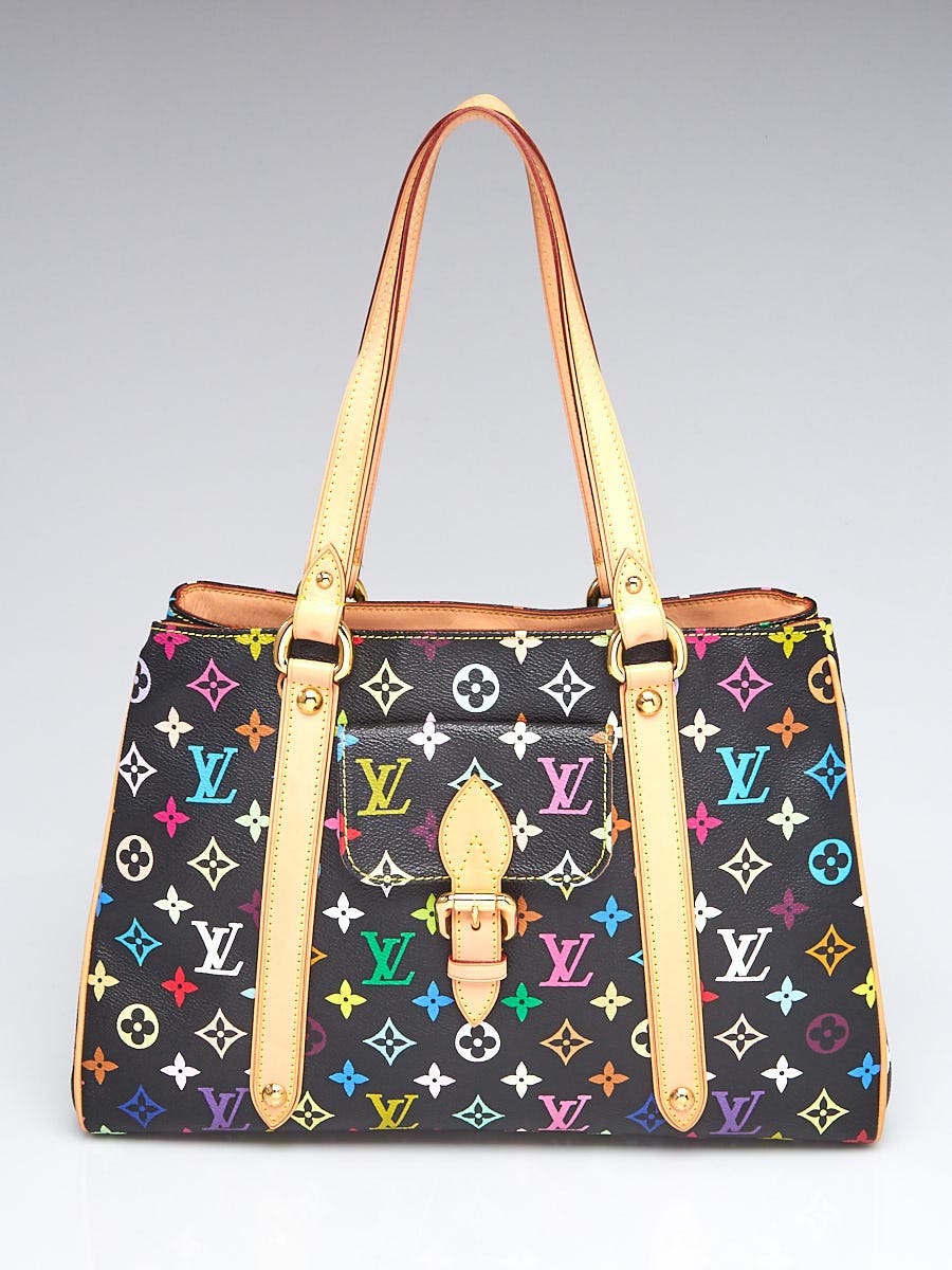 LOUIS VUITTON MULTICOLORE AURELIA MM HANDBAG.