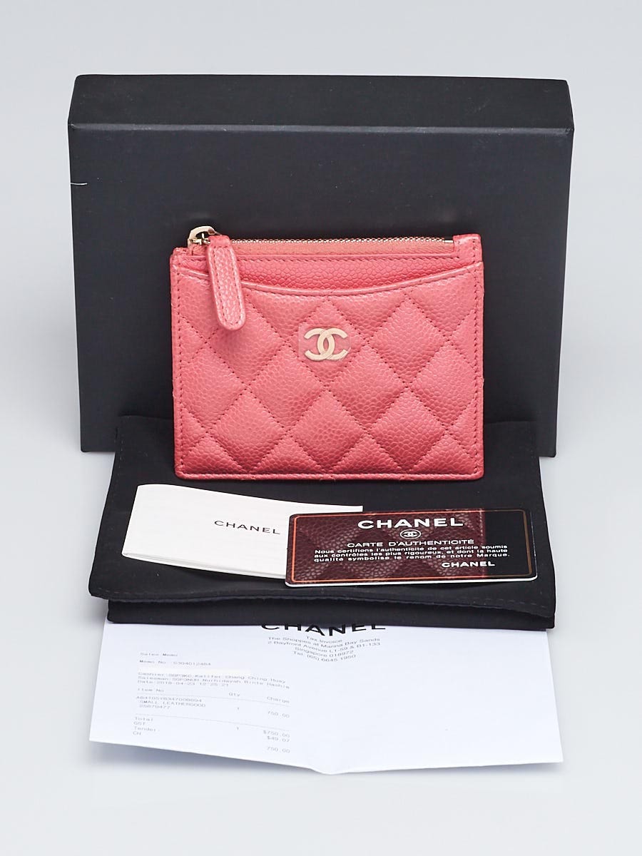 Chanel Caviar Quilted Passport Holder - Pink Travel, Accessories -  CHA931882
