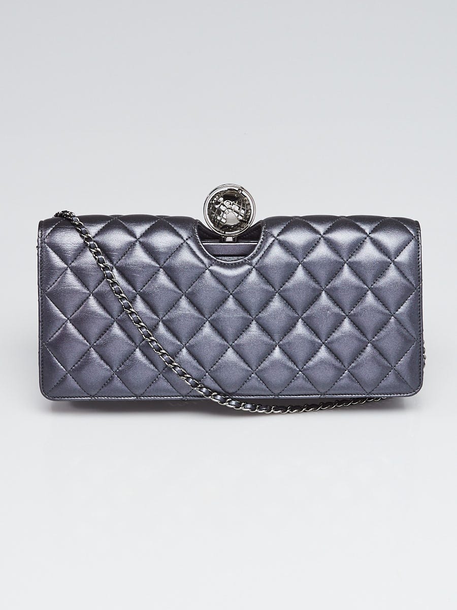 Chanel Black Camellia Embossed Lambskin Leather L Yen Wallet - Yoogi's  Closet