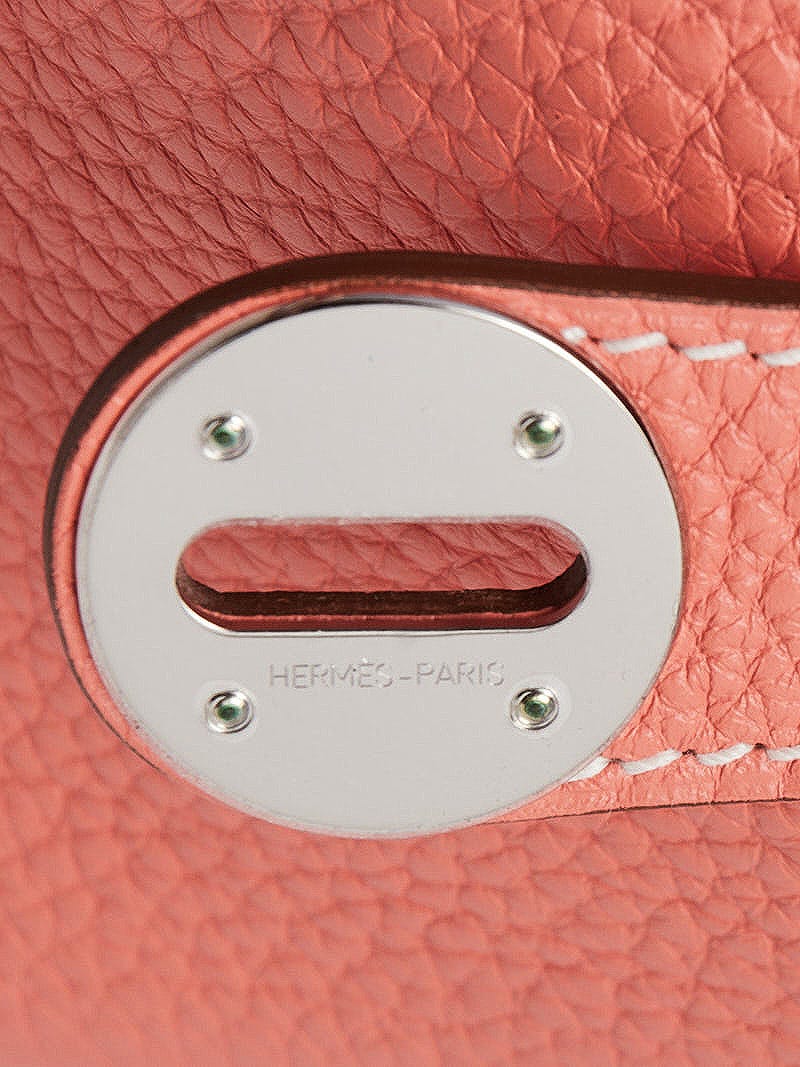 Hermes Lindy 30 Crevette Clemence Leather Palladium – RELUXE1ST