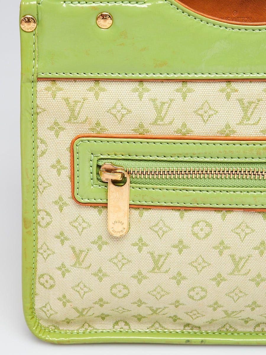 Louis Vuitton Beige Monogram Mini Lin Canvas Compact Wallet - Yoogi's Closet