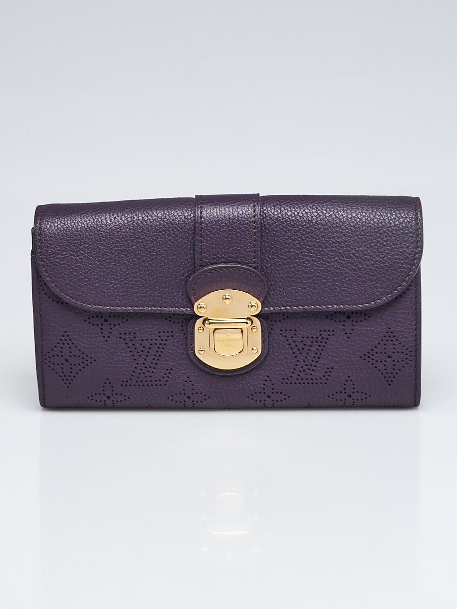 Louis Vuitton Mahina Amelia Wallet Purple