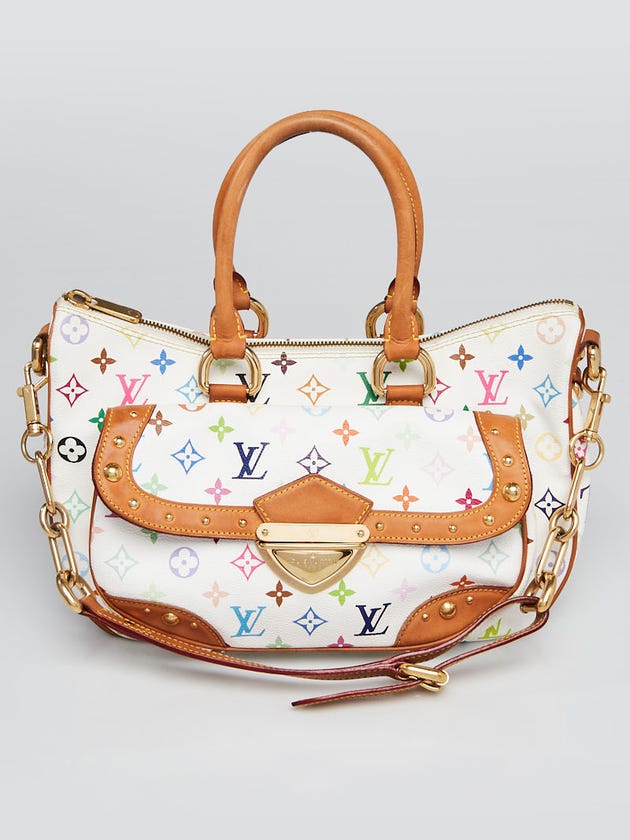 Louis Vuitton White Monogram Multicolore Rita Bag