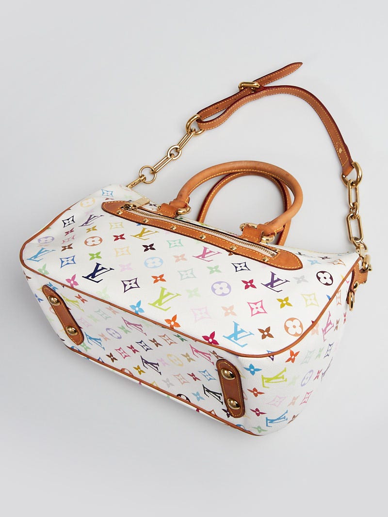 Louis Vuitton White Monogram Multicolor Rita Shoulder Bag – Bagaholic