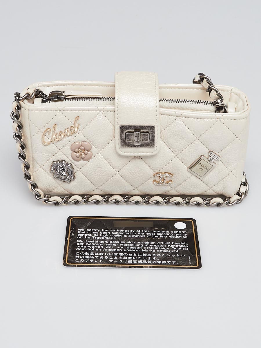 chanel cell phone wristlet strap