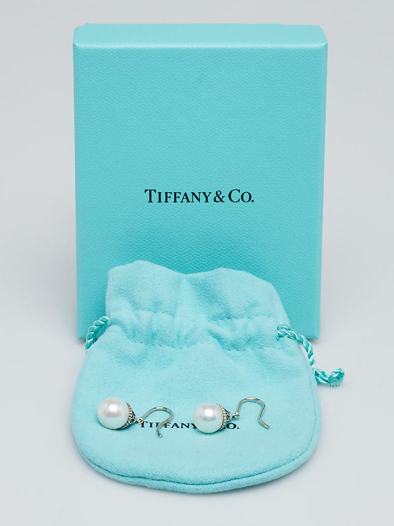Tiffany & Co. Sterling Silver and Pearl Ziegfeld Drop