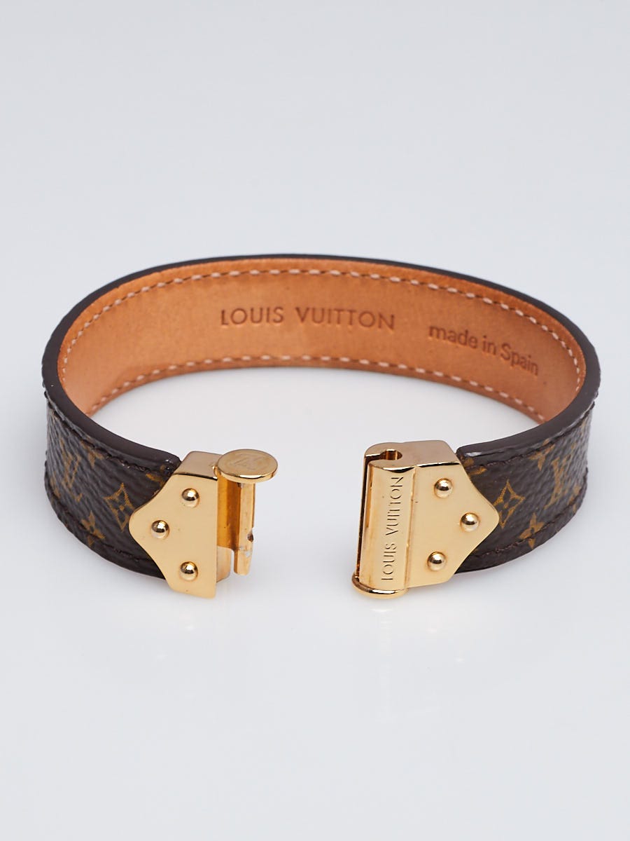 Louis Vuitton Nano Monogram Bracelet - Size 17