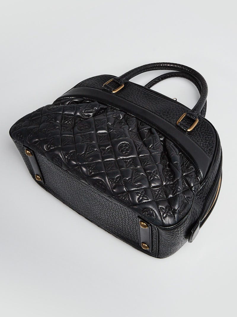 Louis Vuitton Limited Edition Black Monogram Leather Mizi Vienna