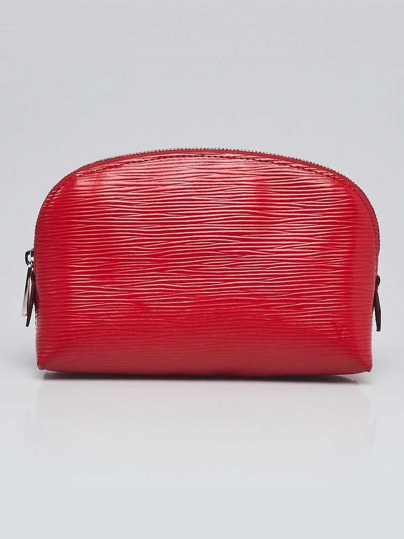 Louis Vuitton Cosmetic Zip Pouch in Coquelicot Epi Leather - SOLD