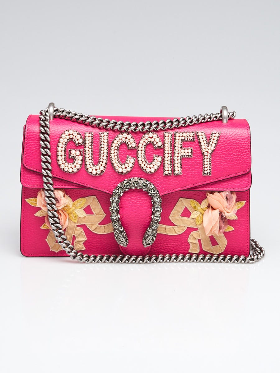 Gucci Small Embellished Dionysus Shoulder Bag