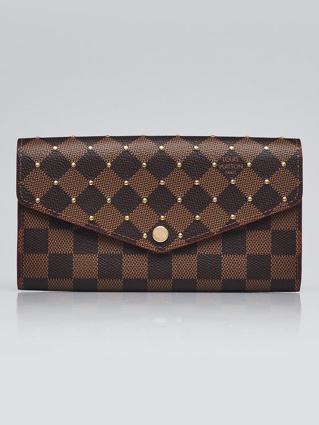 Louis Vuitton Damier Canvas Sarah Studded NM3 Wallet
