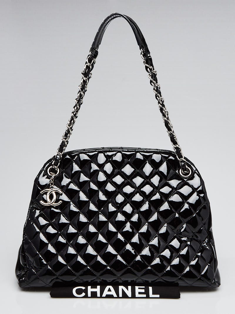 chanel black quilted leather bags handbags