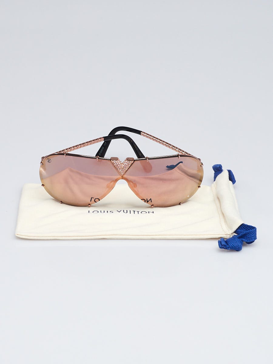 Sunglasses Louis Vuitton Pink in Metal - 25246892