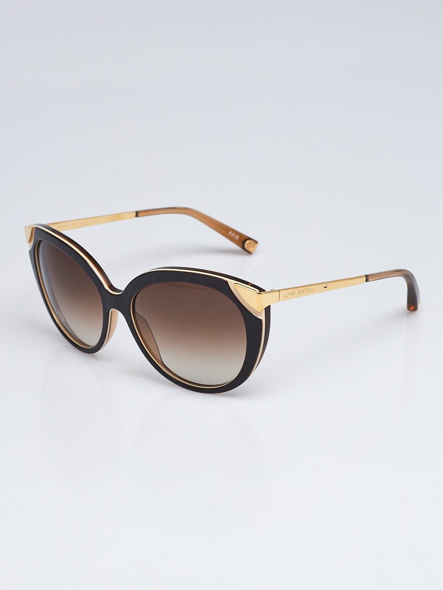 Louis Vuitton Black Acetate Frame Oversized Sunglasses