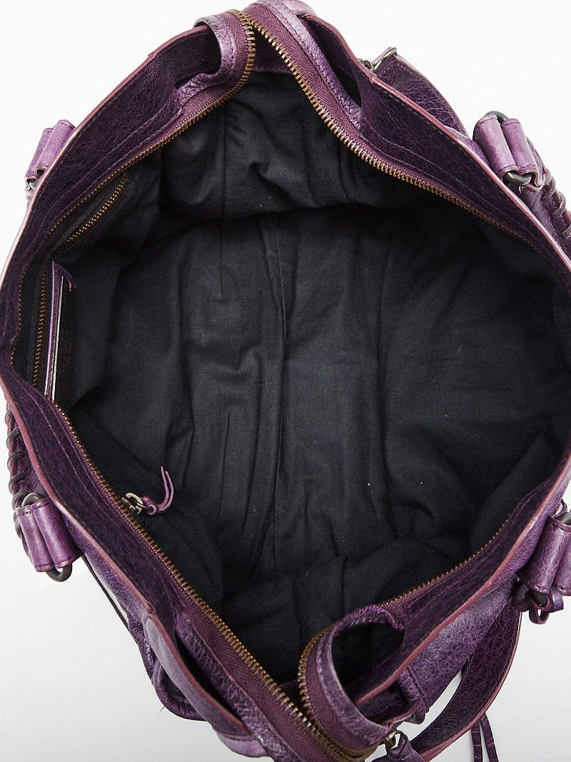 Balenciaga // Leather Moto City Bag – VSP Consignment