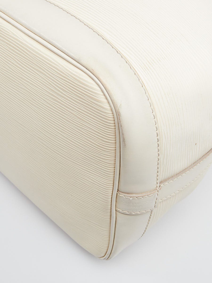 Louis Vuitton Ivory Epi Leather Petit Noe Bag - Yoogi's Closet