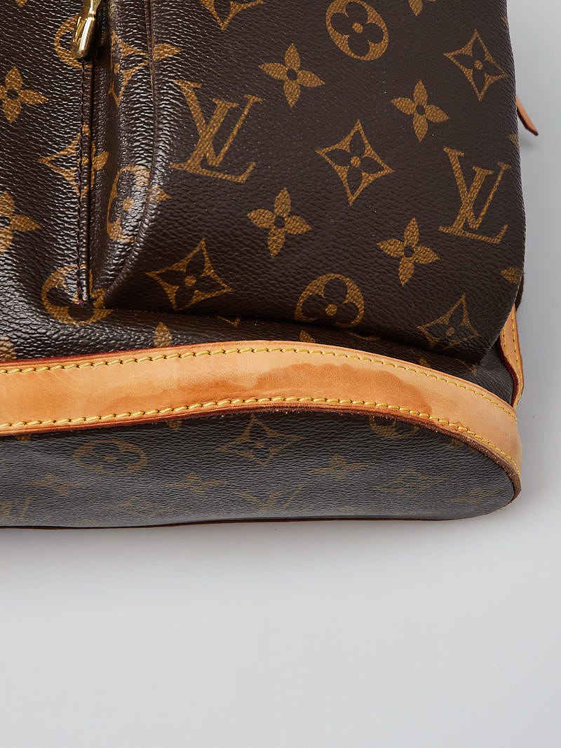 Damaged Louis Vuitton Monogram Travel Wallet and Key Holder