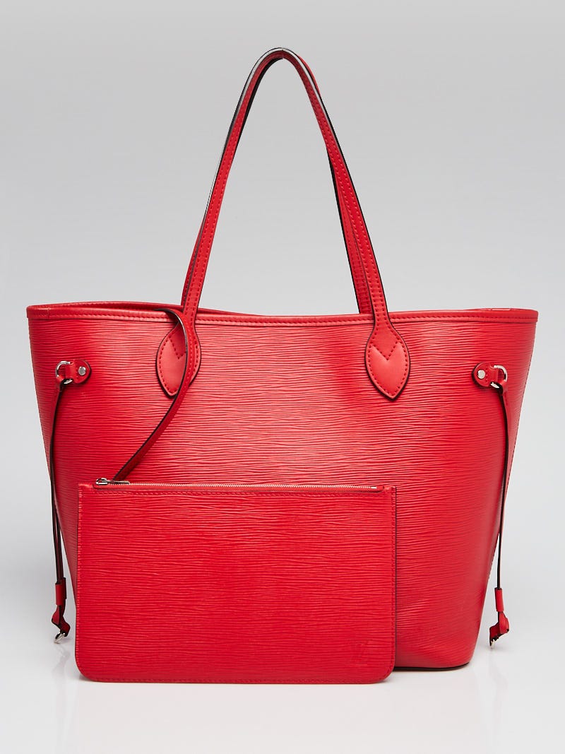 Louis Vuitton Coral Epi Leather Neverfull MM NM Bag - Yoogi's Closet
