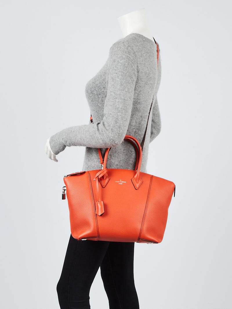 Louis Vuitton Soft Lockit Handbag Leather PM - ShopStyle Shoulder Bags