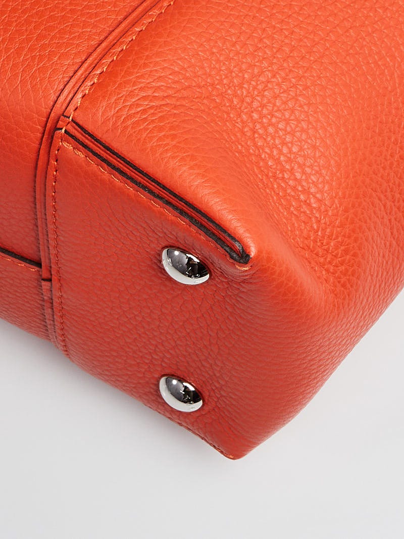 LOUIS VUITTON Soft Lockit PM in Rubis Taurillon Leather - More Than You Can  Imagine