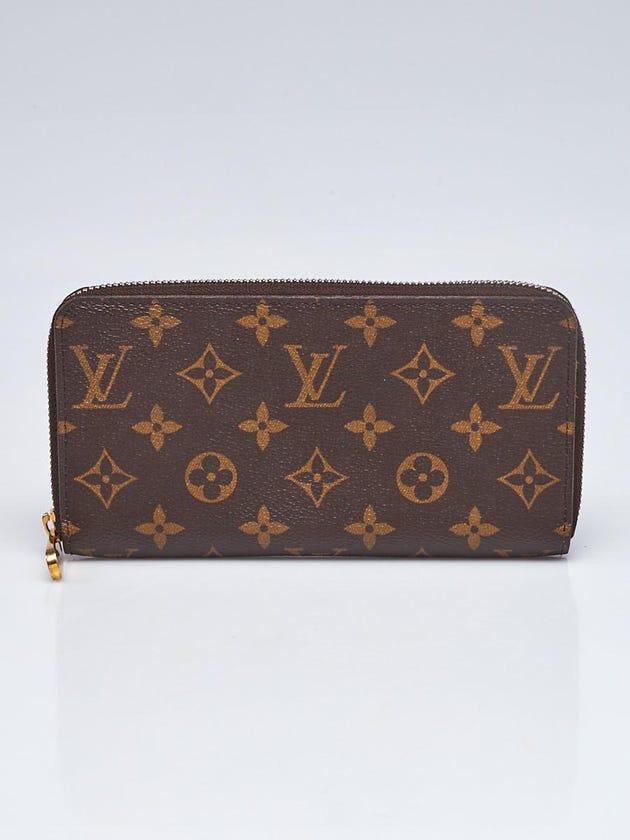 Louis Vuitton Monogram Canvas Zippy Wallet