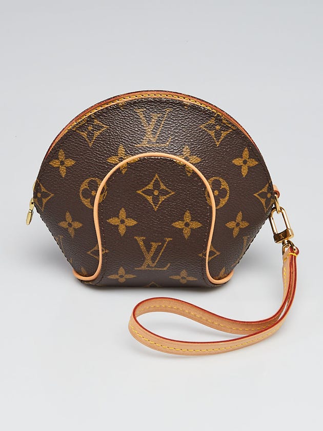 Louis Vuitton Monogram Canvas Mini Ellipse Clutch Bag