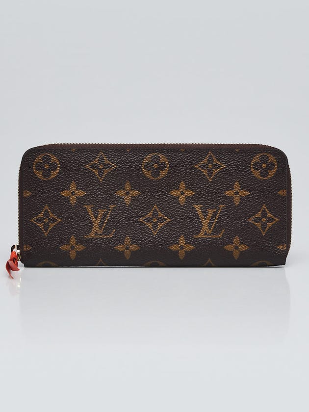 Louis Vuitton Monogram Canvas Clemence Wallet