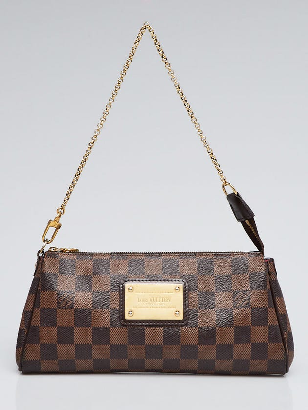 Louis Vuitton Damier Canvas Eva Clutch Bag
