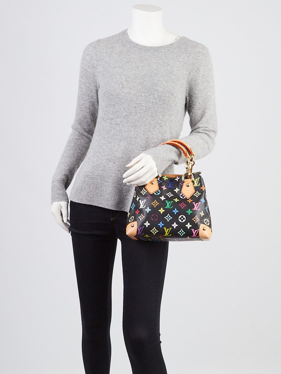 Louis Vuitton Murakami Multicolor Black Audra Mini Tote Bag
