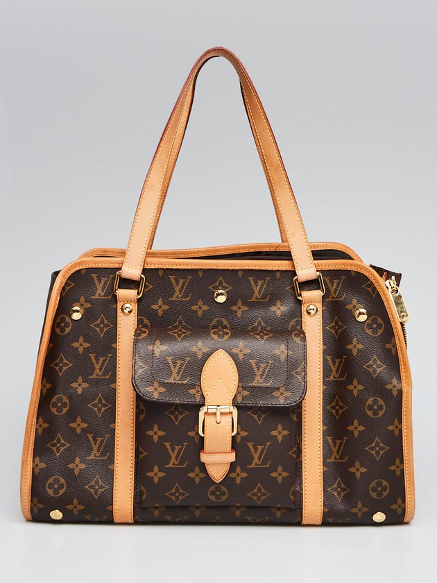 Louis Vuitton Monogram Canvas Baxter GM Dog Carrier Bag