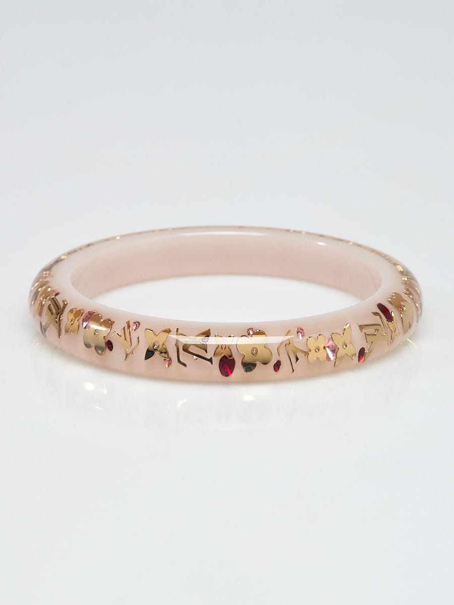 Louis Vuitton Vintage - Inclusion Ring - Pink - Resin - LV Ring