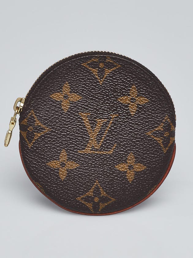 Louis Vuitton Monogram Canvas Round Coin Purse