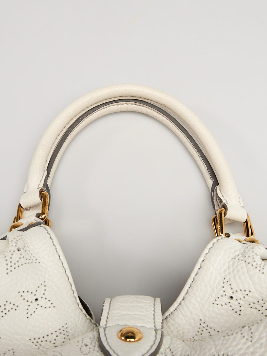 Louis Vuitton Off White Monogram Mahina Leather XL Bag at 1stDibs